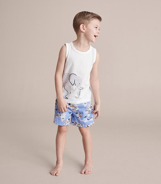 Cotton Elephant Pyjama Set