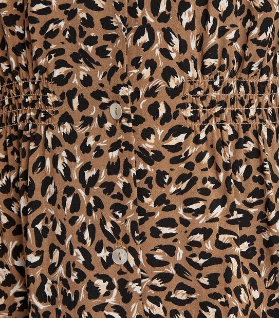 Gathered Shoulder Dress