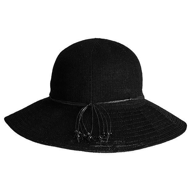 Mesh Straw Bead Trim Brim Hat | Target 