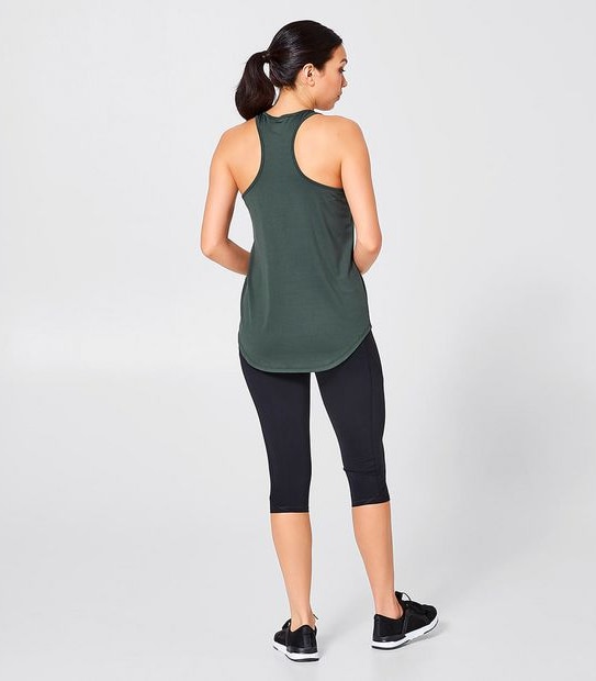 Active Core Mesh Tank - Khaki