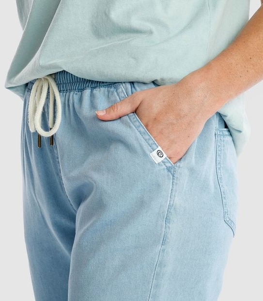 Piping Hot Chambray Jogger Pants