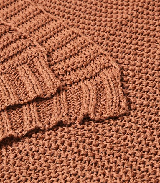 Hunter Knitted Throw