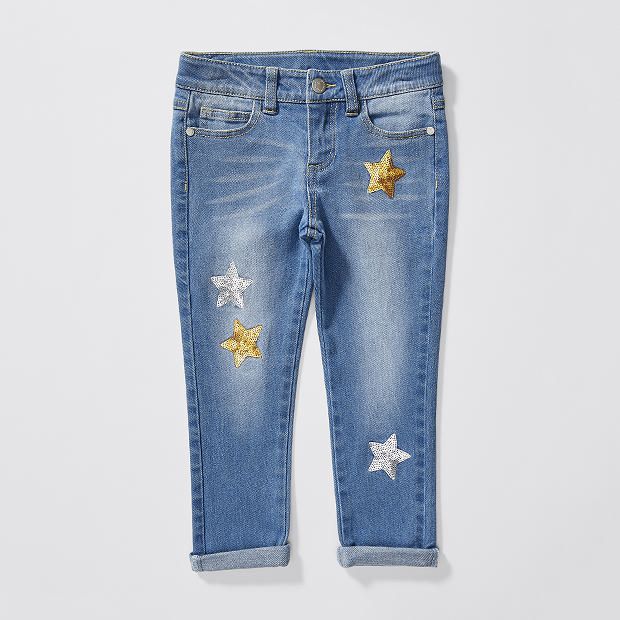 denim with stars