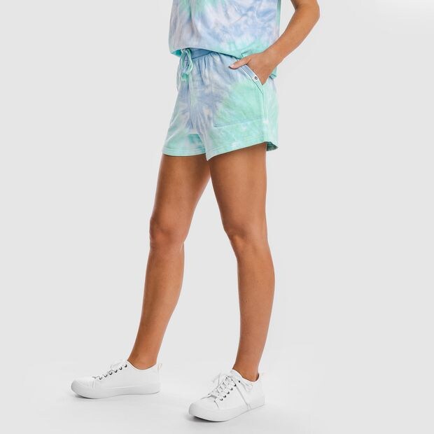 Piping Hot Tie Dye Sweat Shorts Target Australia
