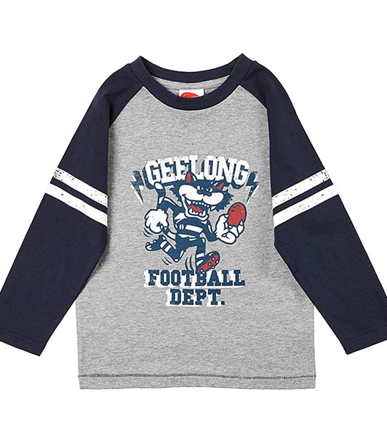 AFL Geelong Cats Kids' Long Sleeve Top