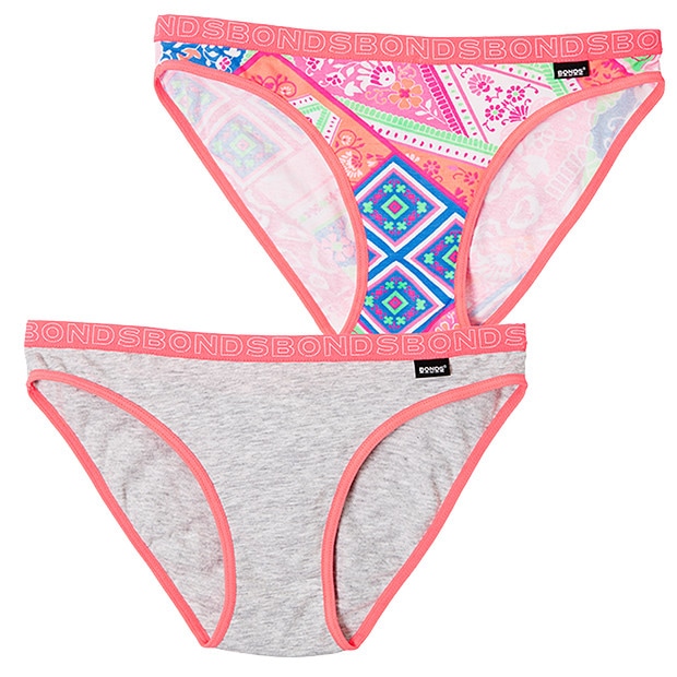 Bonds 2 Pack Hipster Bikini Briefs Target Australia
