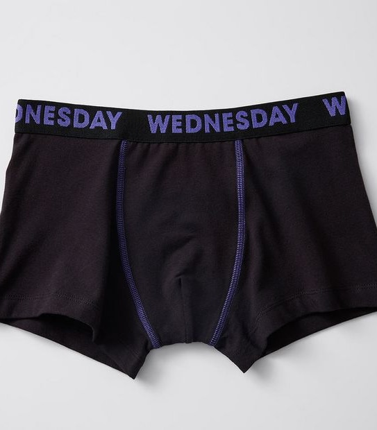 Maxx Older Boys 7 Pack Days Of The Week Trunks - Black