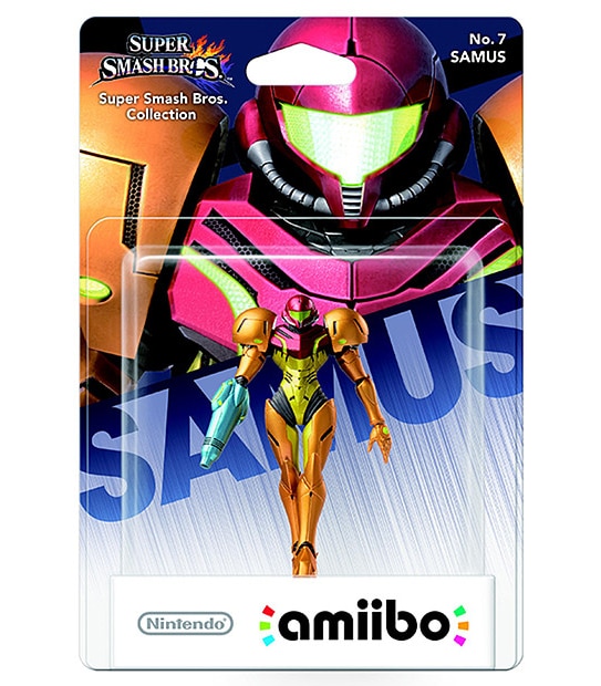 Nintendo Amiibo Figure Samus Aran