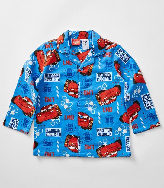 Disney Cars Lightning McQueen Flannelette Pyjama Set 2 of 5