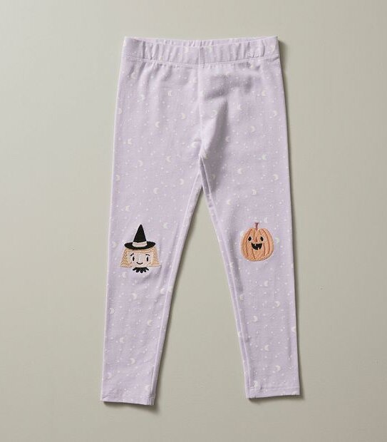 Halloween Knee Patch Leggings
