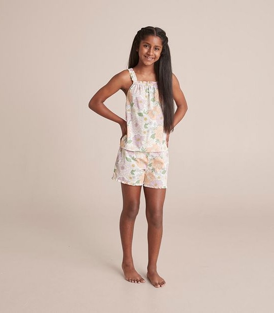 Floral Cotton Pyjama Set