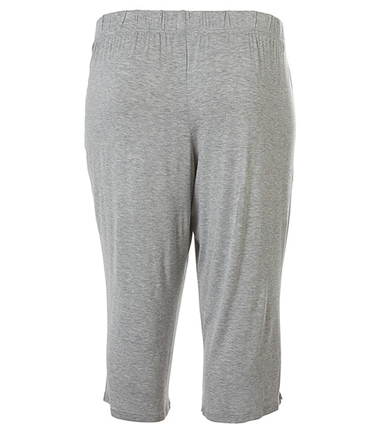 Belle Curve 3/4 Sleep Pants - Grey 2 of 3