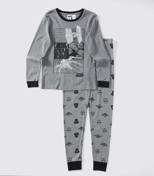 Star Wars 2 Piece Pyjamas - Grey