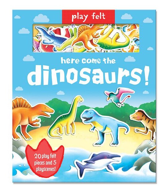 Here Come The Dinosaurs Soft Felt Play 