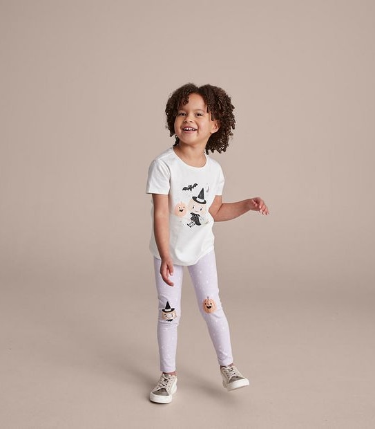 Halloween Knee Patch Leggings