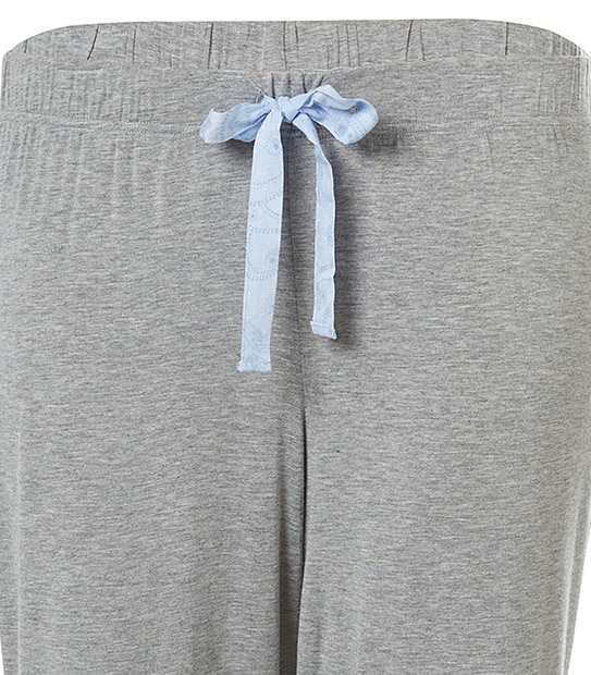 Belle Curve 3/4 Sleep Pants - Grey 3 of 3