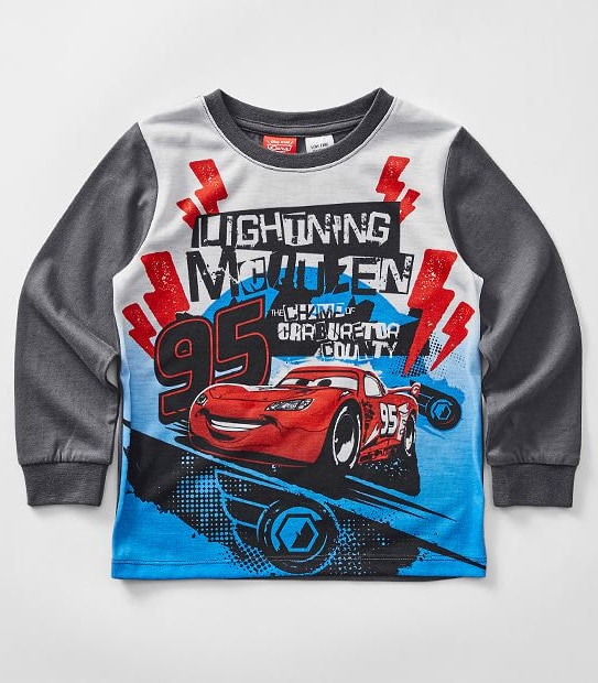 Disney Cars Jersey Flannelette Pyjama Set 2 of 5