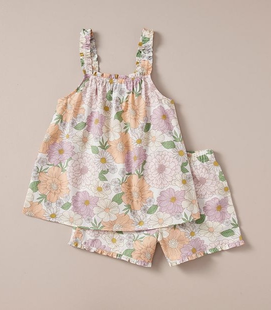 Floral Cotton Pyjama Set