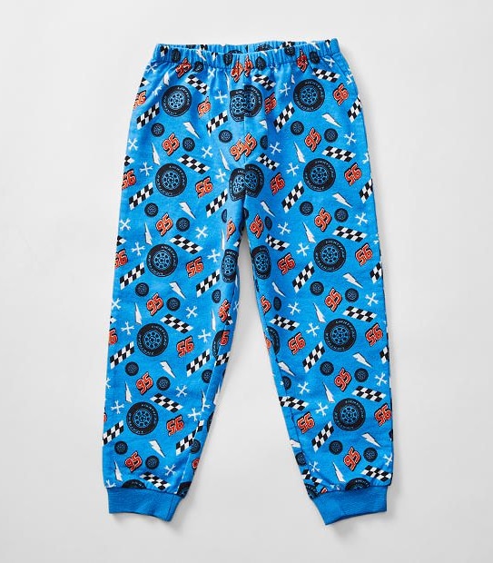 Disney Cars Jersey Flannelette Pyjama Set 4 of 5