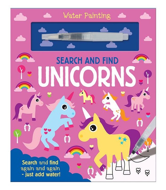 Unicorns Paint With Water Search & Finds 
