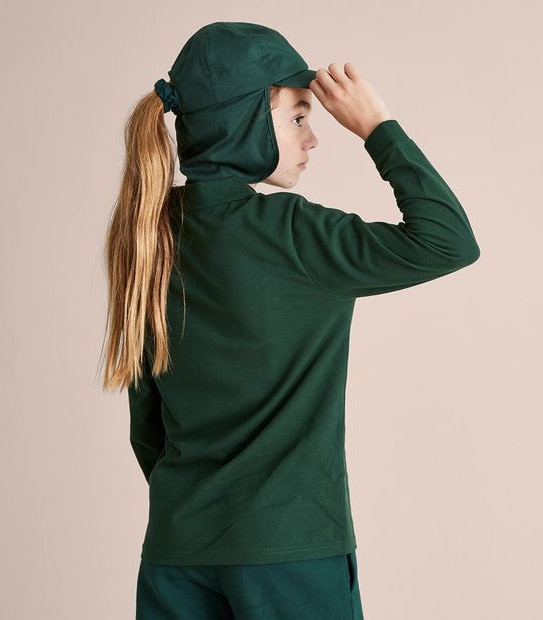 Kids Legionnaires School Hat - Bottle Green