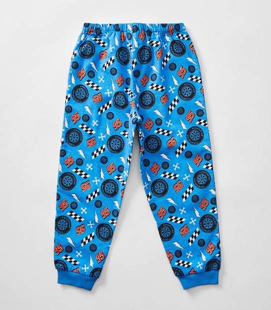 Disney Cars Jersey Flannelette Pyjama Set 5 of 5