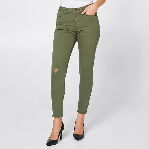 Sophie Skinny Ankle Length Distressed Jeans Sophie Skinny Ankle Length Distressed Jeans