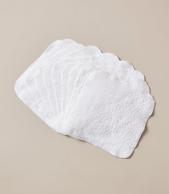 10 Pack bub. Organic Cotton Baby Wash Cloths