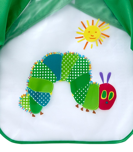 The Very Hungry Caterpillar Spots PEVA Long Sleeve Bib