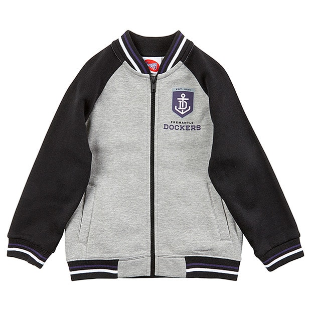 AFL Fremantle Dockers Kids Letterman Jacket Target Australia Afl fremantle dockers kids letterman jacket target australia