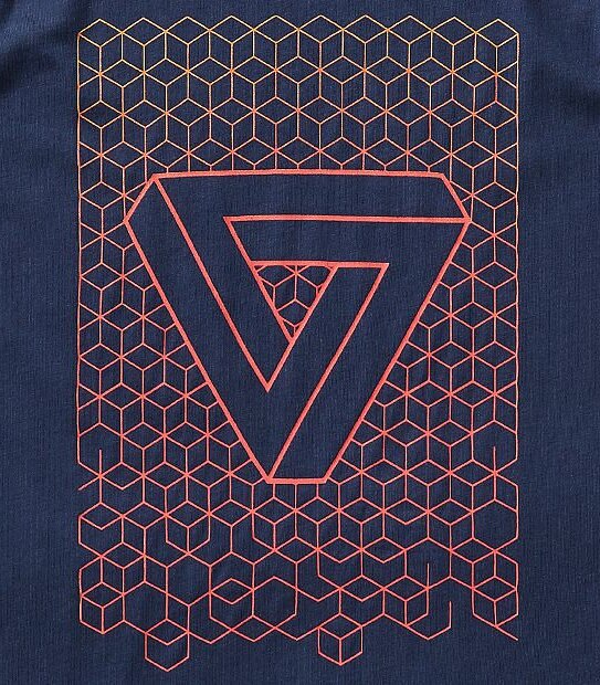 Short Sleeve Geometric NYC T-Shirt