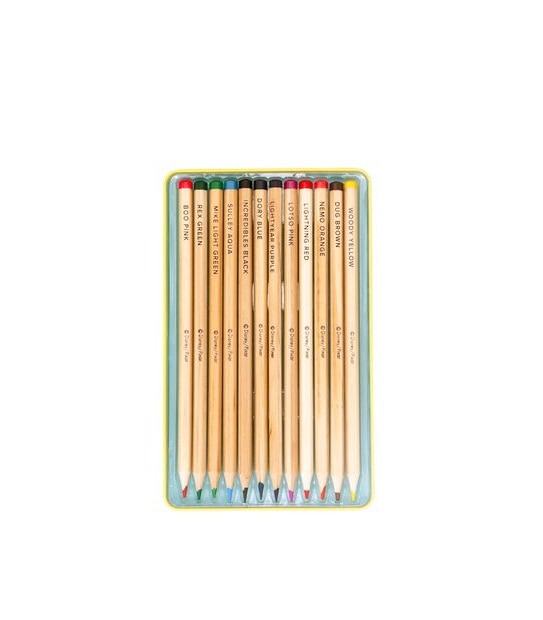 Disney Pixar 12 Pack Coloured Pencils