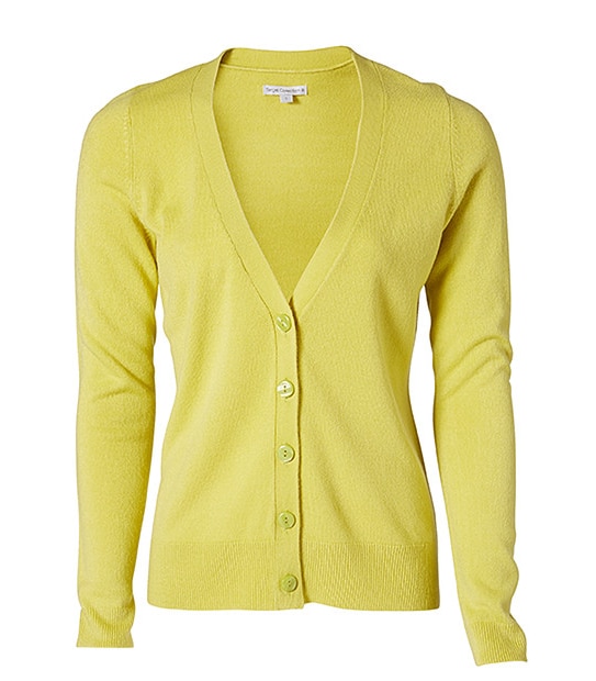 Cashmere Feel V-Neck Cardigan