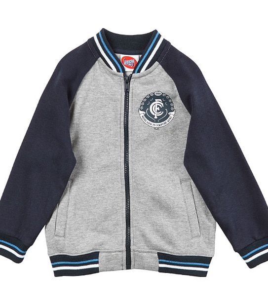 AFL Carlton Blues Kids' Letterman Jacket