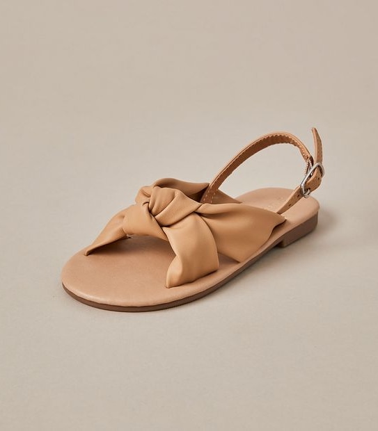 Kids Junior G Knot  Front Sandals