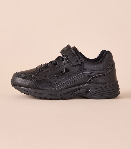 Fila Kids Junior Tortona strap Runners - Black