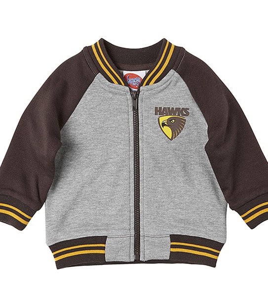 AFL Hawthorn Hawks Baby Letterman Jacket