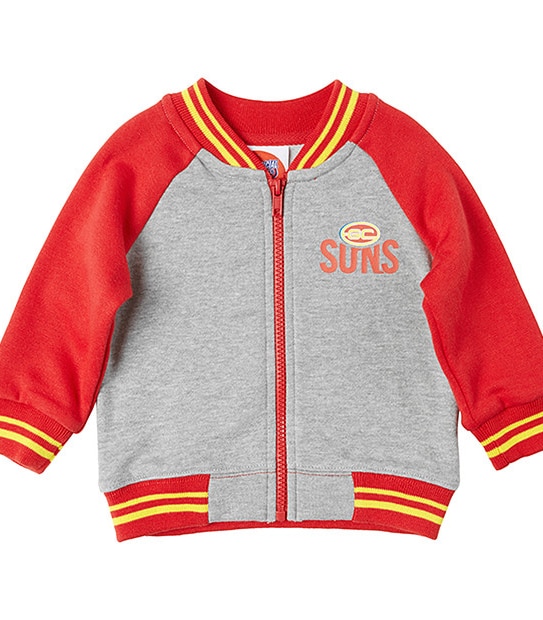 AFL Gold Coast Suns Baby Letterman Jacket