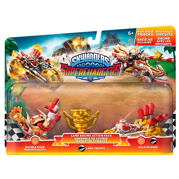 Skylanders SuperChargers Land Racing Pack Double Dare Trigger Happy