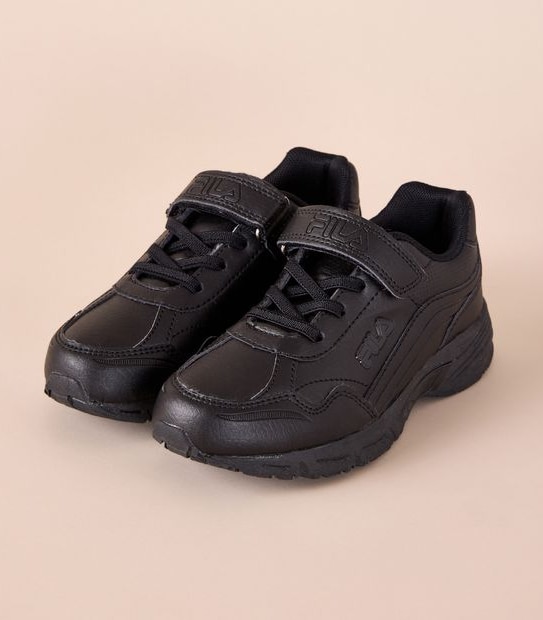 Fila Kids Junior Tortona strap Runners - Black