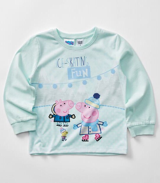 Peppa Pig Jersey Flannelette Pyjama Set