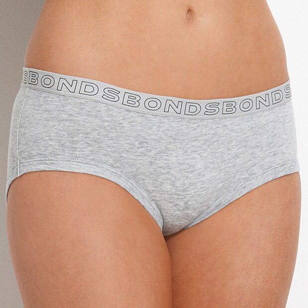 Bonds Hipster Boyleg Briefs - Grey Bonds Hipster Boyleg Briefs - Grey