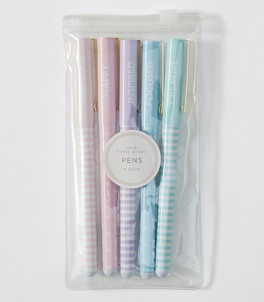 Inspired By Nature Pens 5 Pack - Monoluxe 