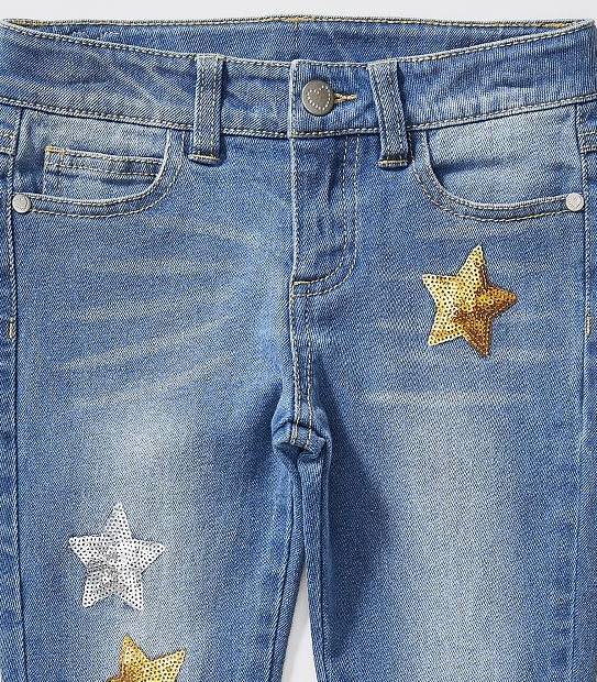 Sequin Star Denim Jeans