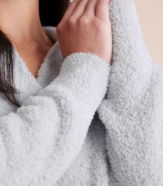 Boucle Collared Sleep Jumper