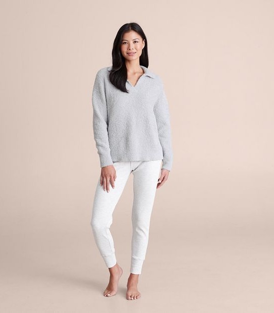 Boucle Collared Sleep Jumper