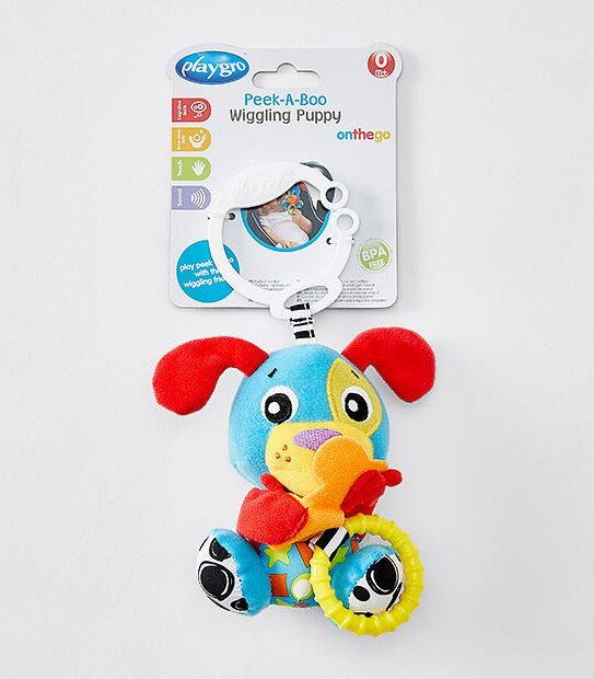 Playgro Peek-A-Boo Wiggling Puppy