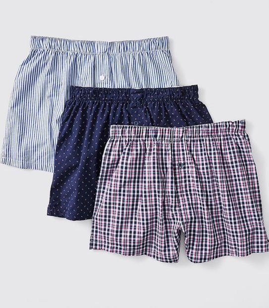 Maxx 3 Pack Woven Boxers