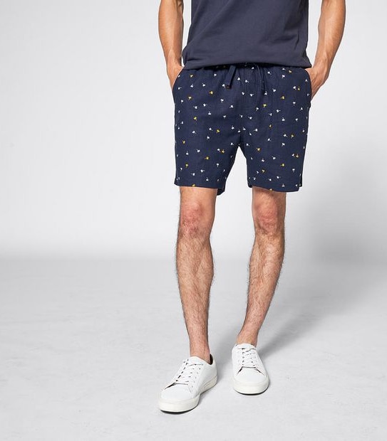 Piping Hot Linen Shorts