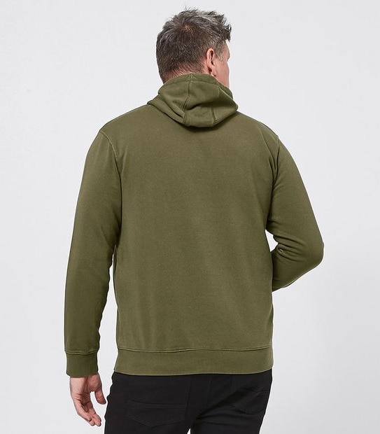 Mr Big Unkown Reality Pullover Hoodie - Khaki